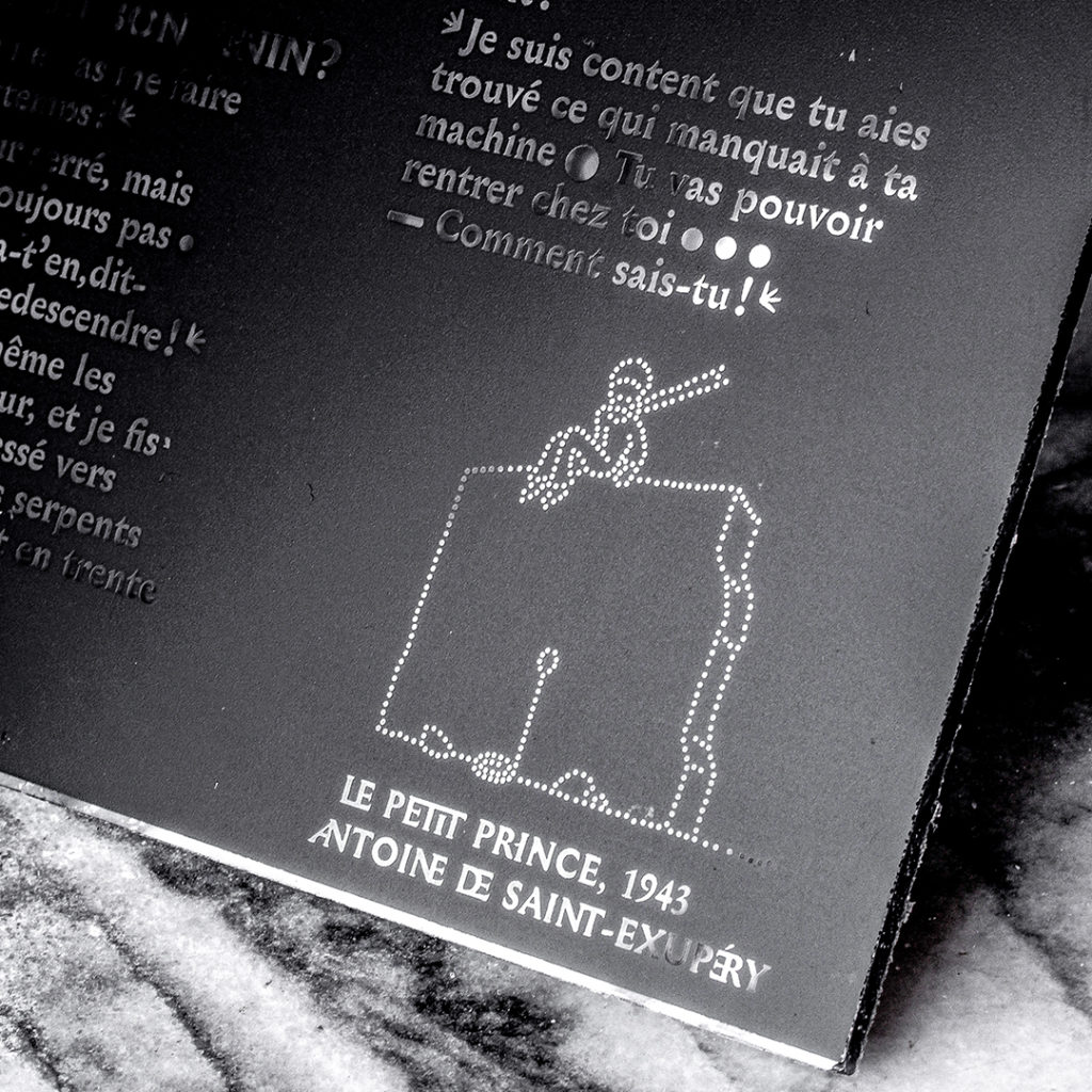 typographie Le petit Prince x Jules tirilly