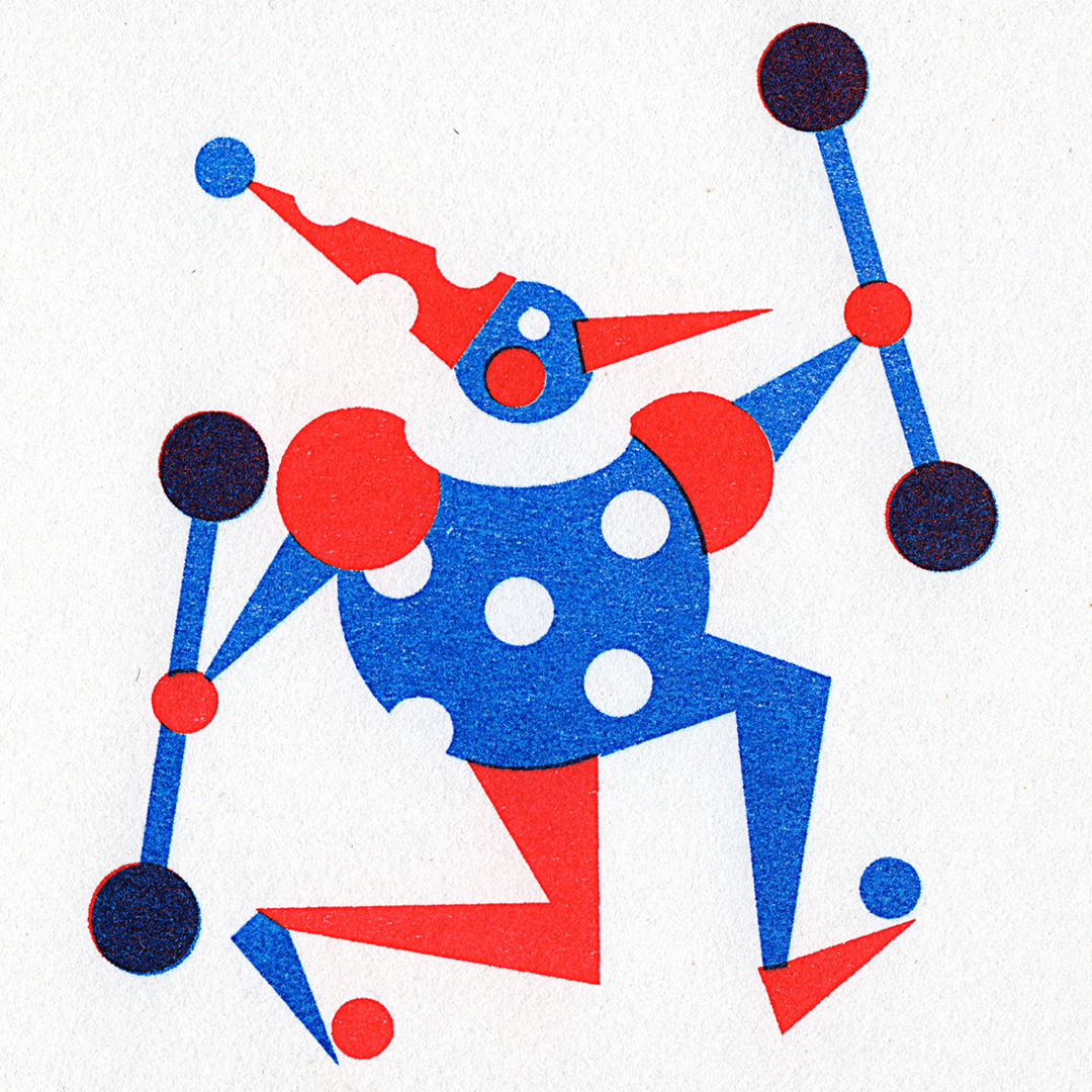 Jules Tirilly riso clown